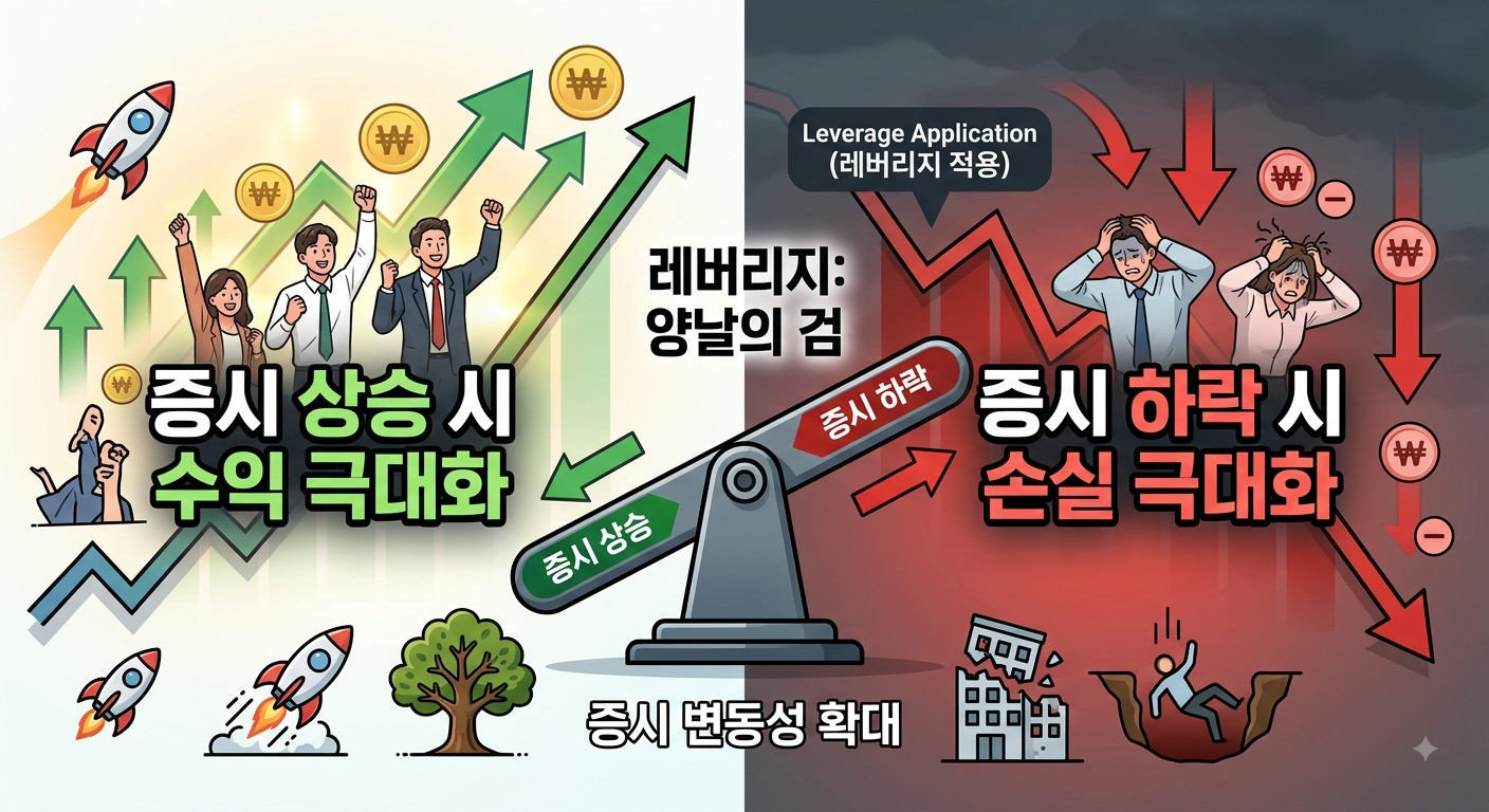 레버리지가 미치는 영향