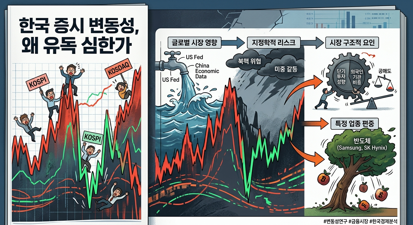 한국 증시 변동성이 심한 이유