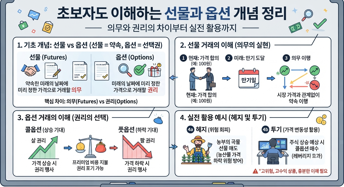 선물 옵션 개념 이해