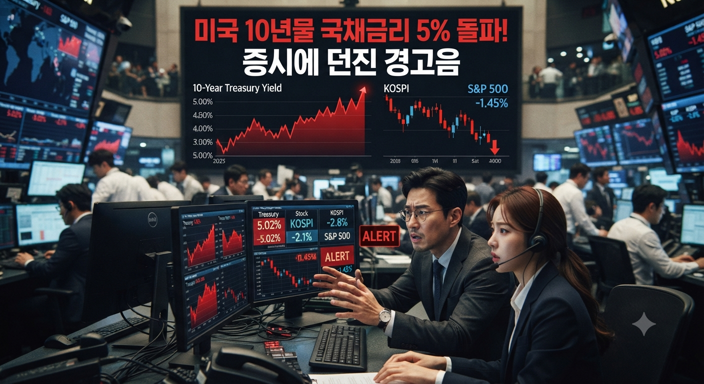 미국 10년물 금리 경고